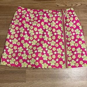 Lilly Pulitzer size 4 floral skort multicolor